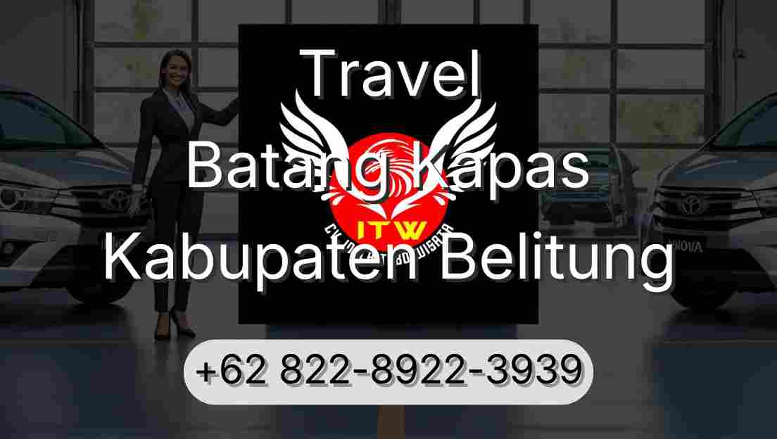 Travel Batang Kapas Kabupaten Belitung