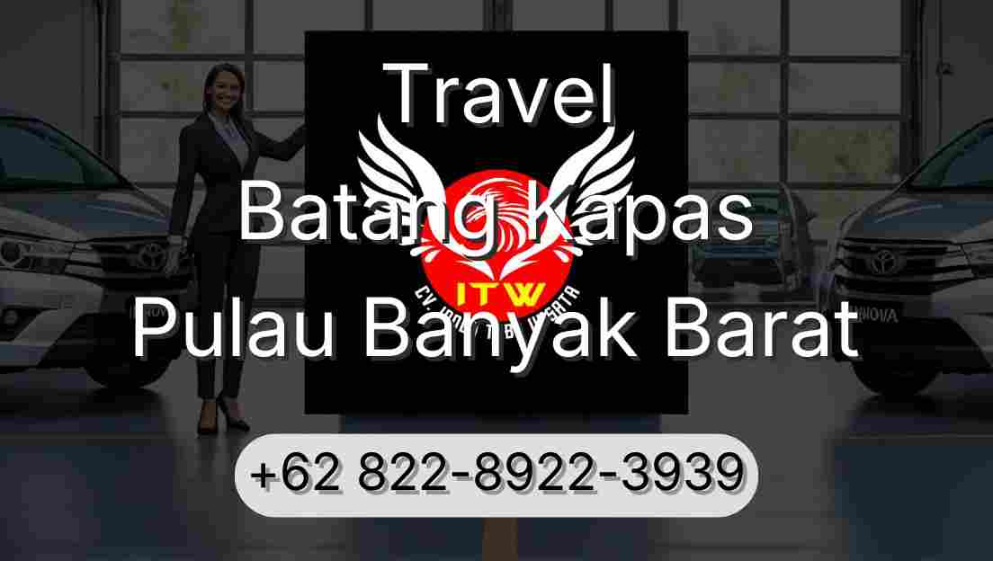 Travel Batang Kapas Pulau Banyak Barat