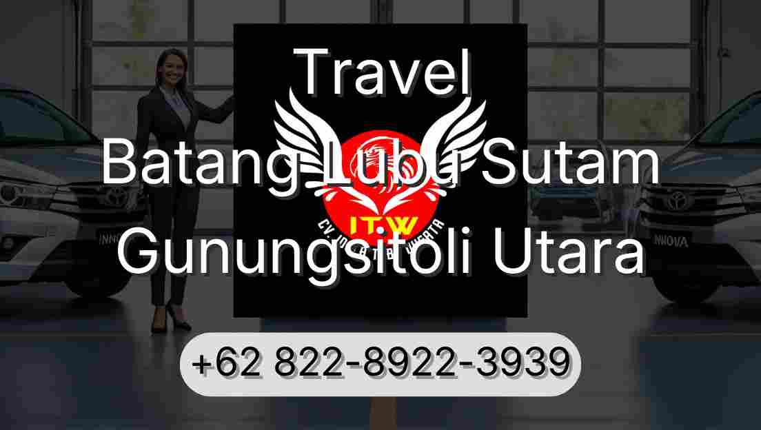 Travel Batang Lubu Sutam Gunungsitoli Utara