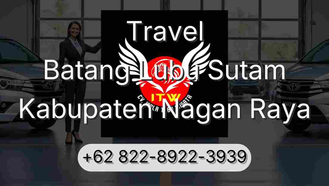 Travel Batang Lubu Sutam Kabupaten Nagan Raya