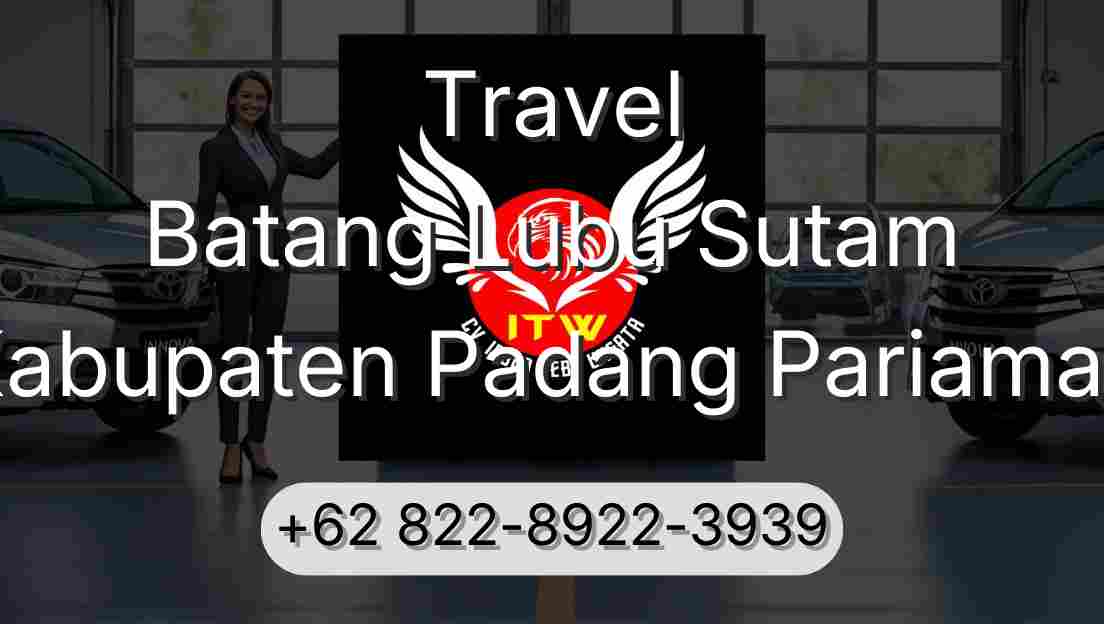 Travel Batang Lubu Sutam Kabupaten Padang Pariaman