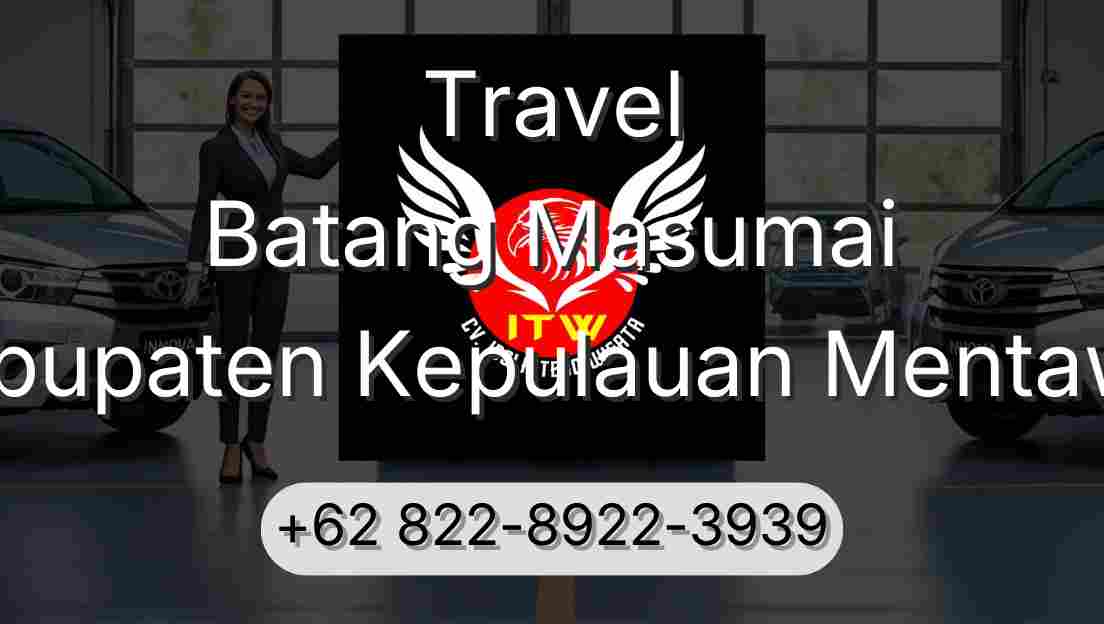 Travel Batang Masumai Kabupaten Kepulauan Mentawai