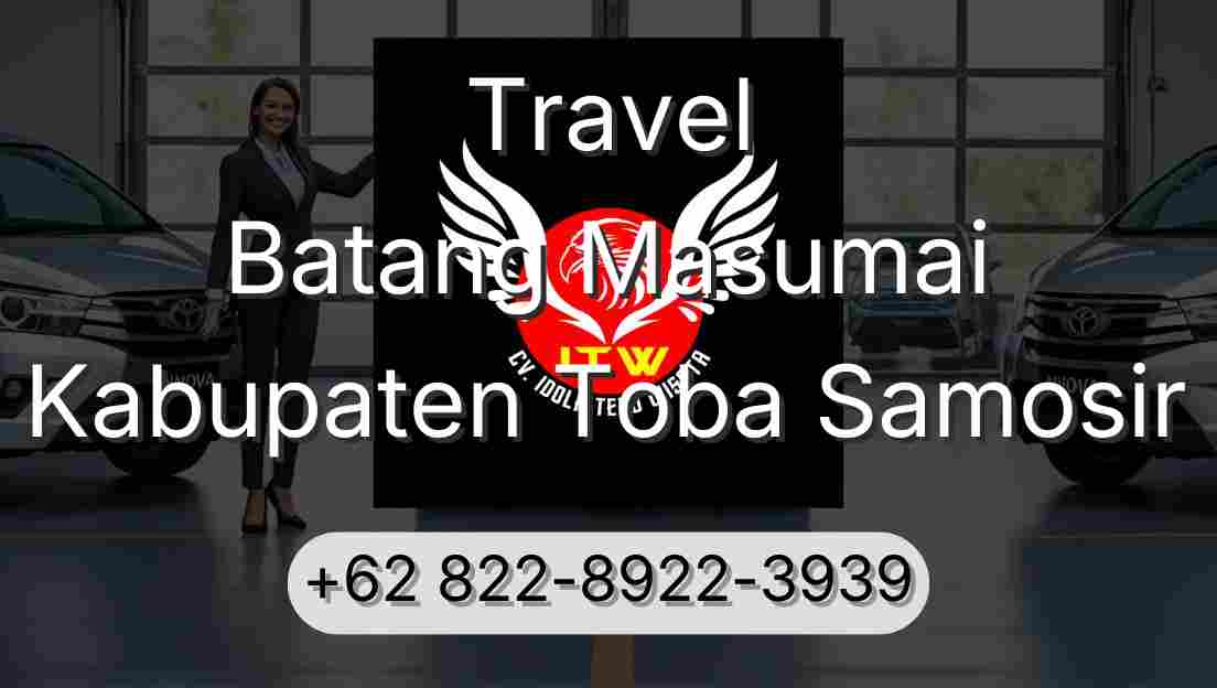 Travel Batang Masumai Kabupaten Toba Samosir