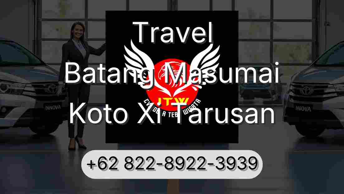 Travel Batang Masumai Koto Xi Tarusan
