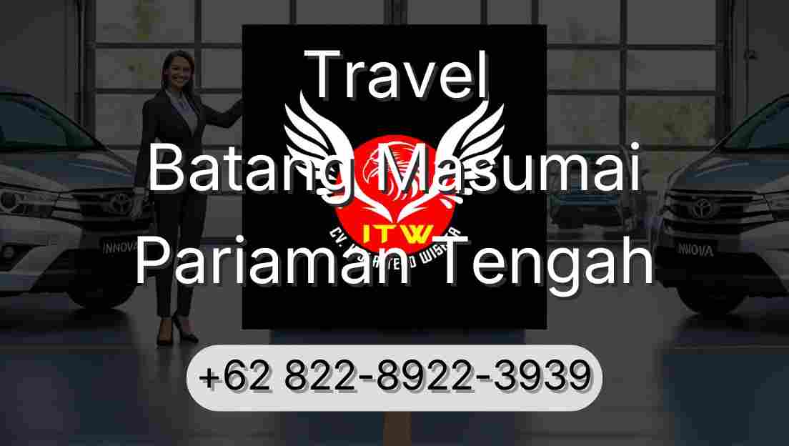 Travel Batang Masumai Pariaman Tengah