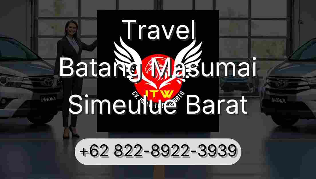 Travel Batang Masumai Simeulue Barat