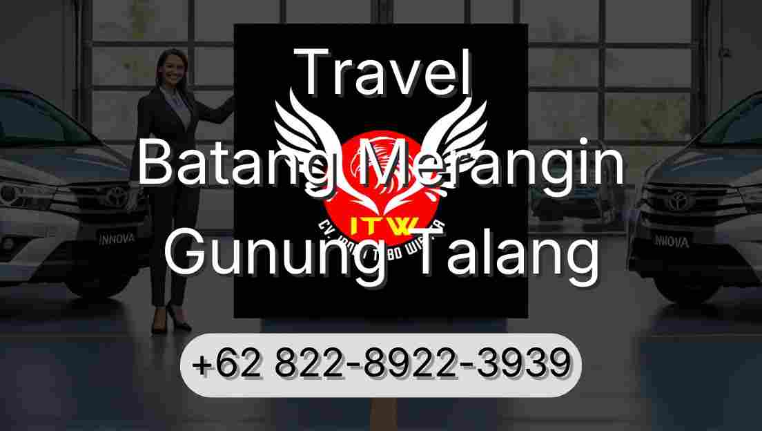 Travel Batang Merangin Gunung Talang