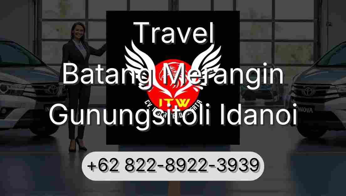 Travel Batang Merangin Gunungsitoli Idanoi