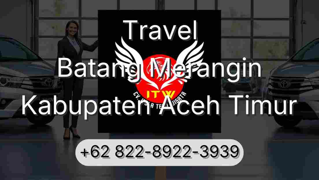 Travel Batang Merangin Kabupaten Aceh Timur