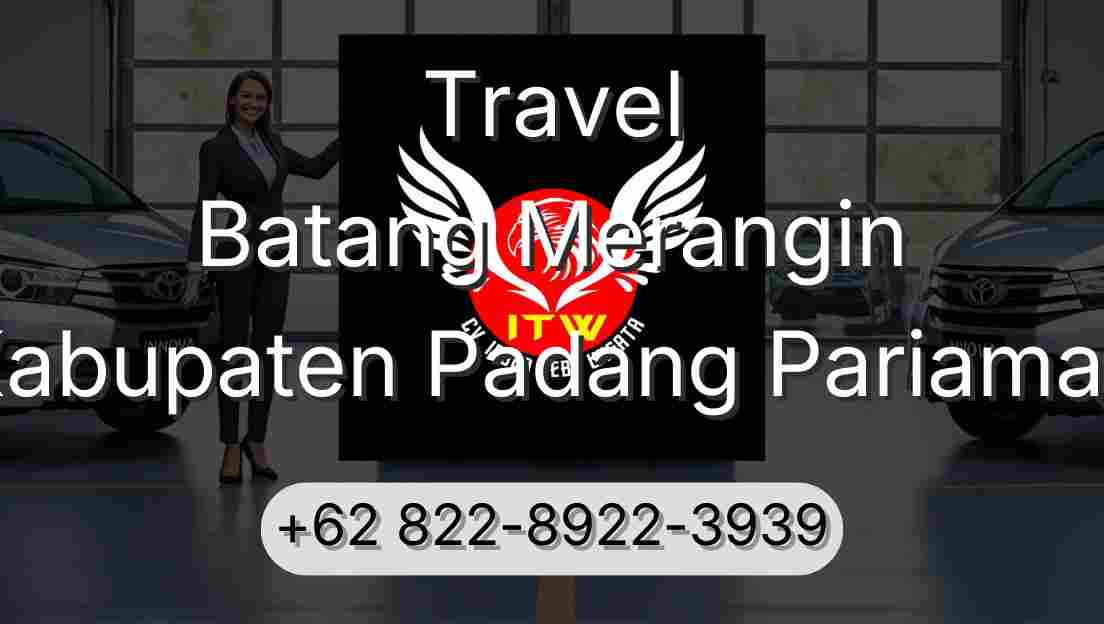 Travel Batang Merangin Kabupaten Padang Pariaman