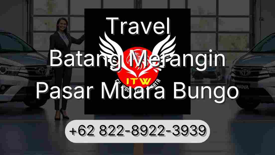 Travel Batang Merangin Pasar Muara Bungo