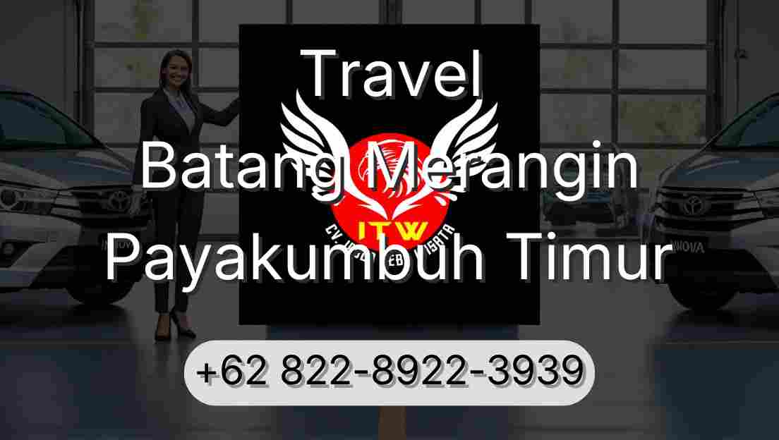 Travel Batang Merangin Payakumbuh Timur