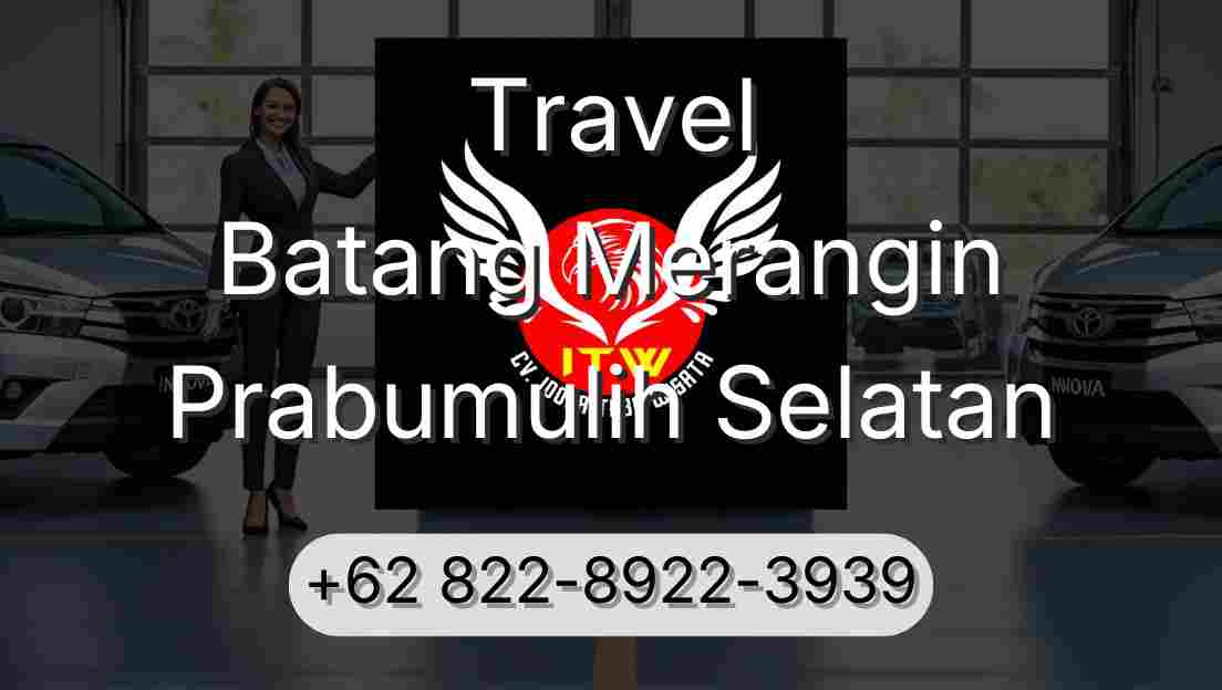 Travel Batang Merangin Prabumulih Selatan