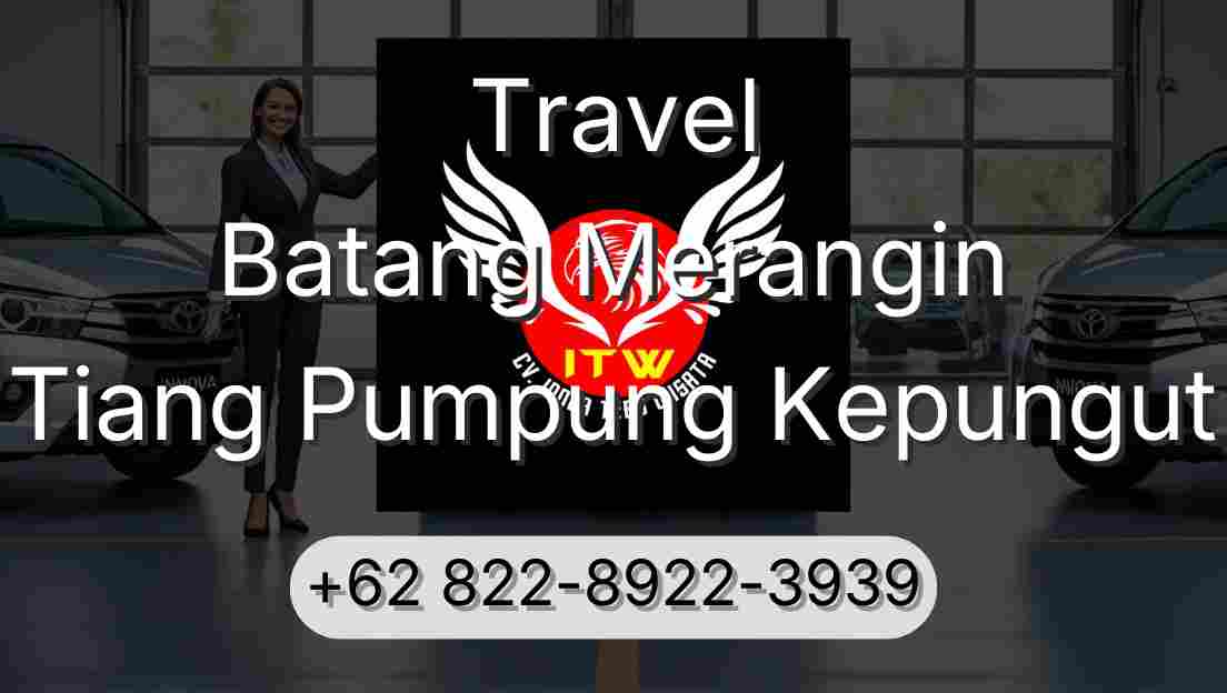 Travel Batang Merangin Tiang Pumpung Kepungut