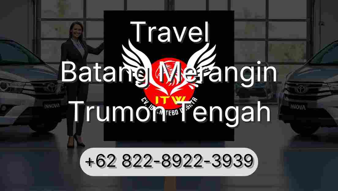 Travel Batang Merangin Trumon Tengah