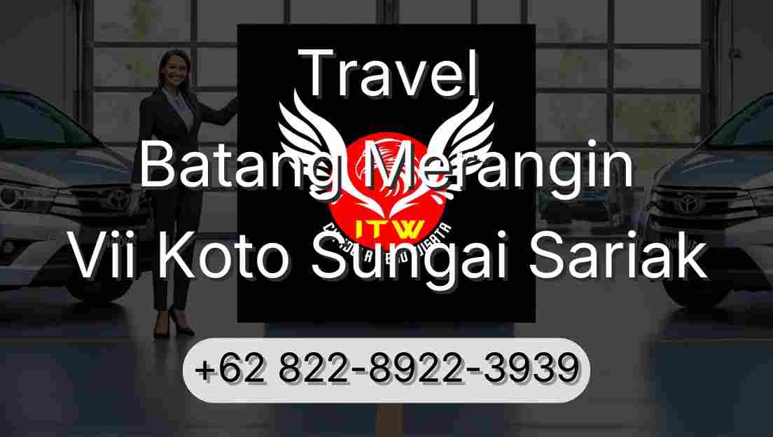 Travel Batang Merangin Vii Koto Sungai Sariak