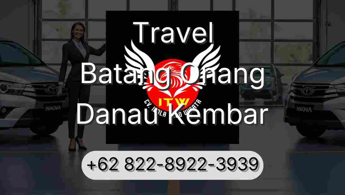 Travel Batang Onang Danau Kembar