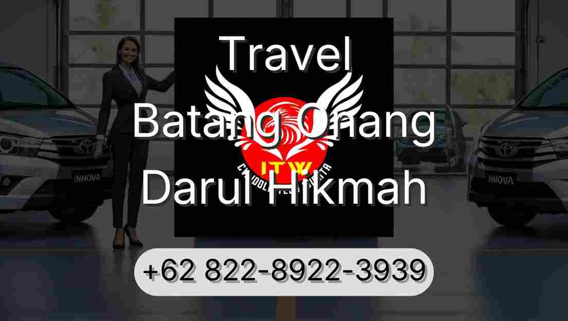 Travel Batang Onang Darul Hikmah