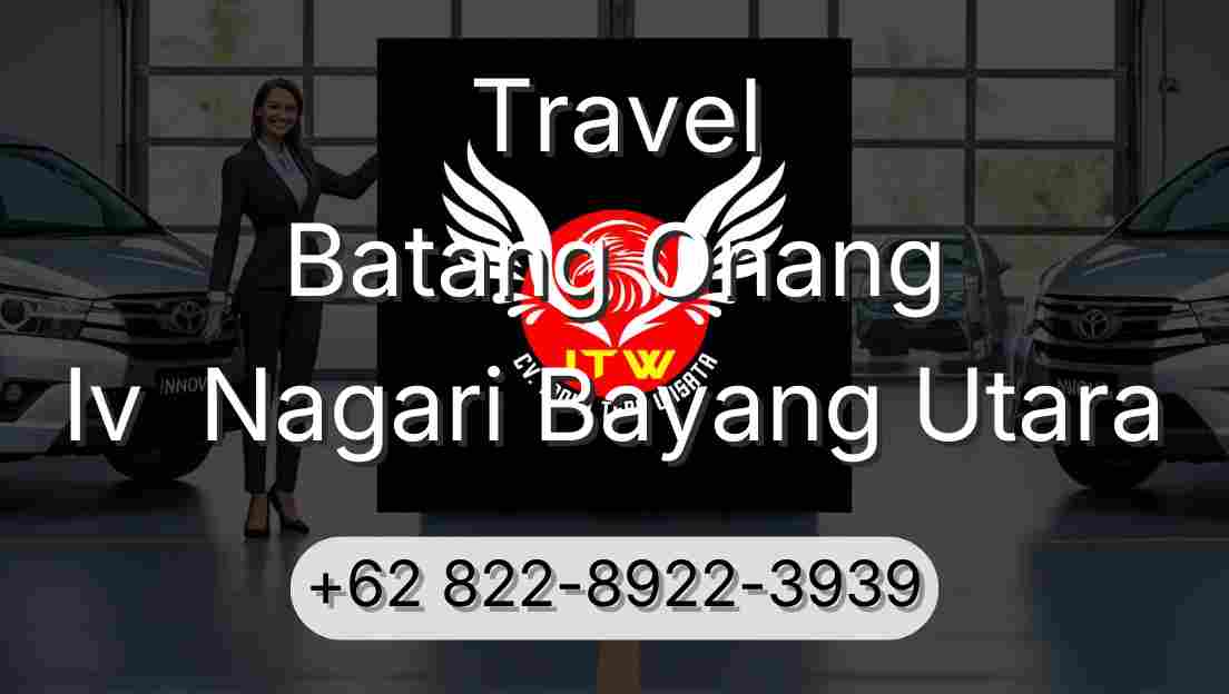 Travel Batang Onang Iv  Nagari Bayang Utara