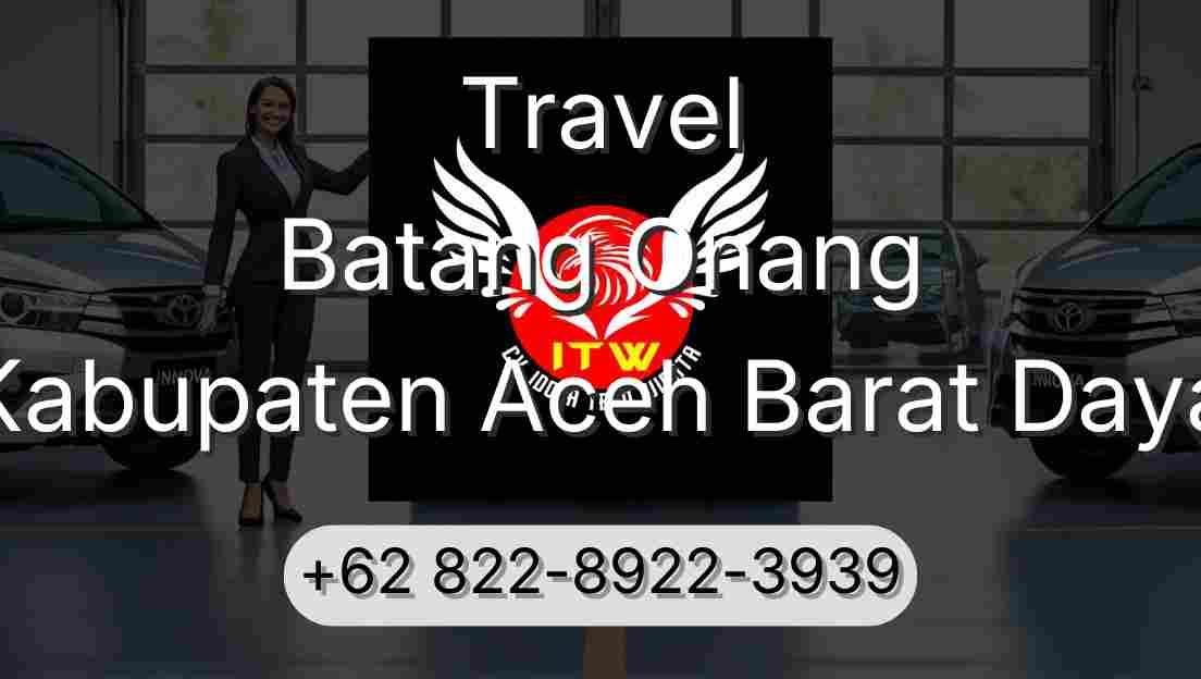 Travel Batang Onang Kabupaten Aceh Barat Daya