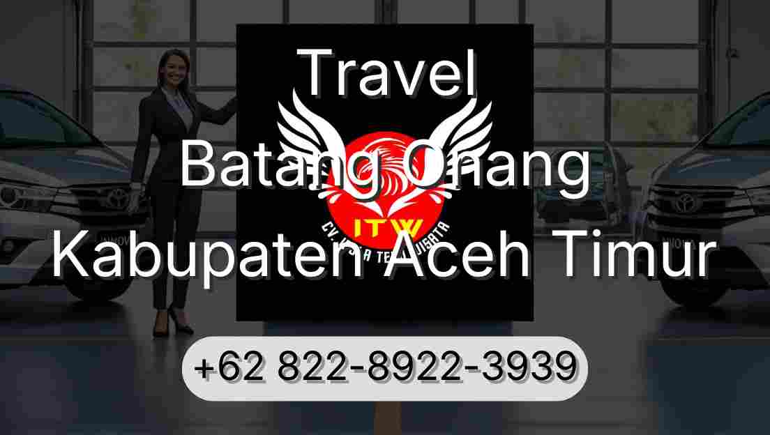 Travel Batang Onang Kabupaten Aceh Timur