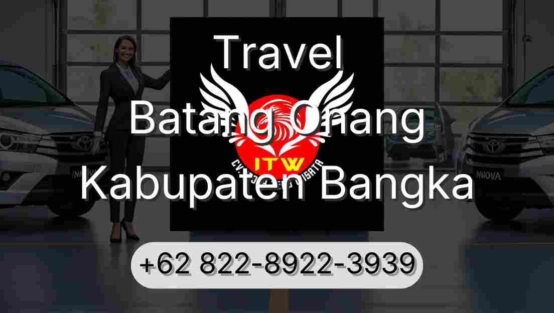 Travel Batang Onang Kabupaten Bangka