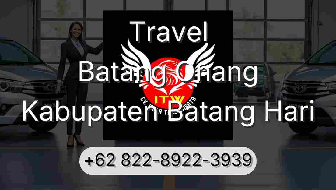 Travel Batang Onang Kabupaten Batang Hari