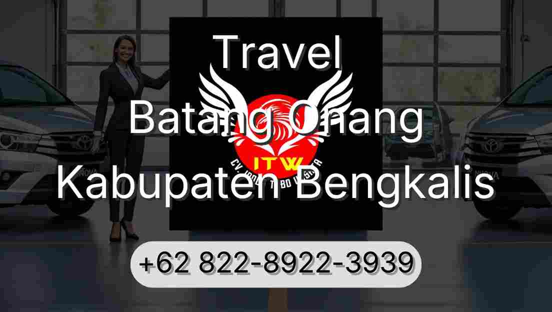 Travel Batang Onang Kabupaten Bengkalis