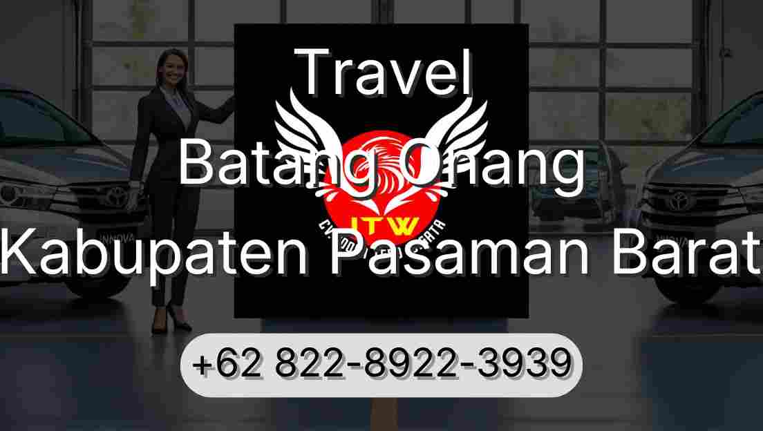 Travel Batang Onang Kabupaten Pasaman Barat