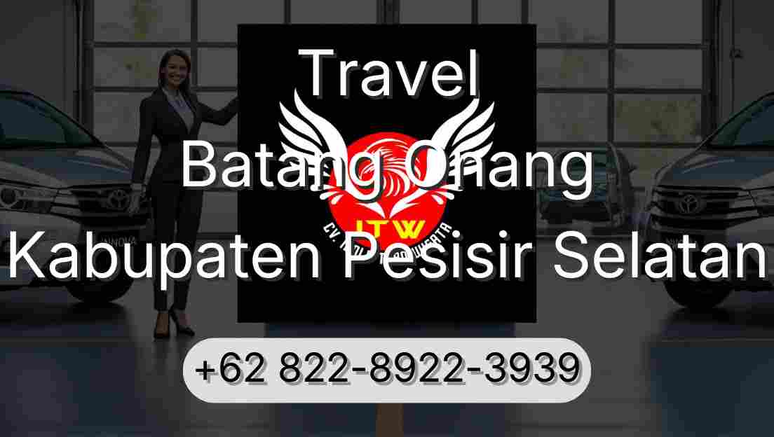 Travel Batang Onang Kabupaten Pesisir Selatan