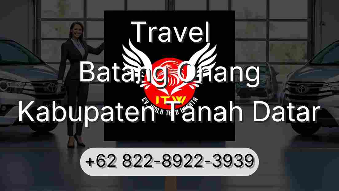 Travel Batang Onang Kabupaten Tanah Datar
