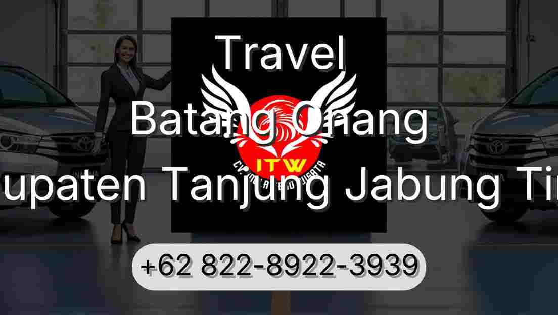 Travel Batang Onang Kabupaten Tanjung Jabung Timur