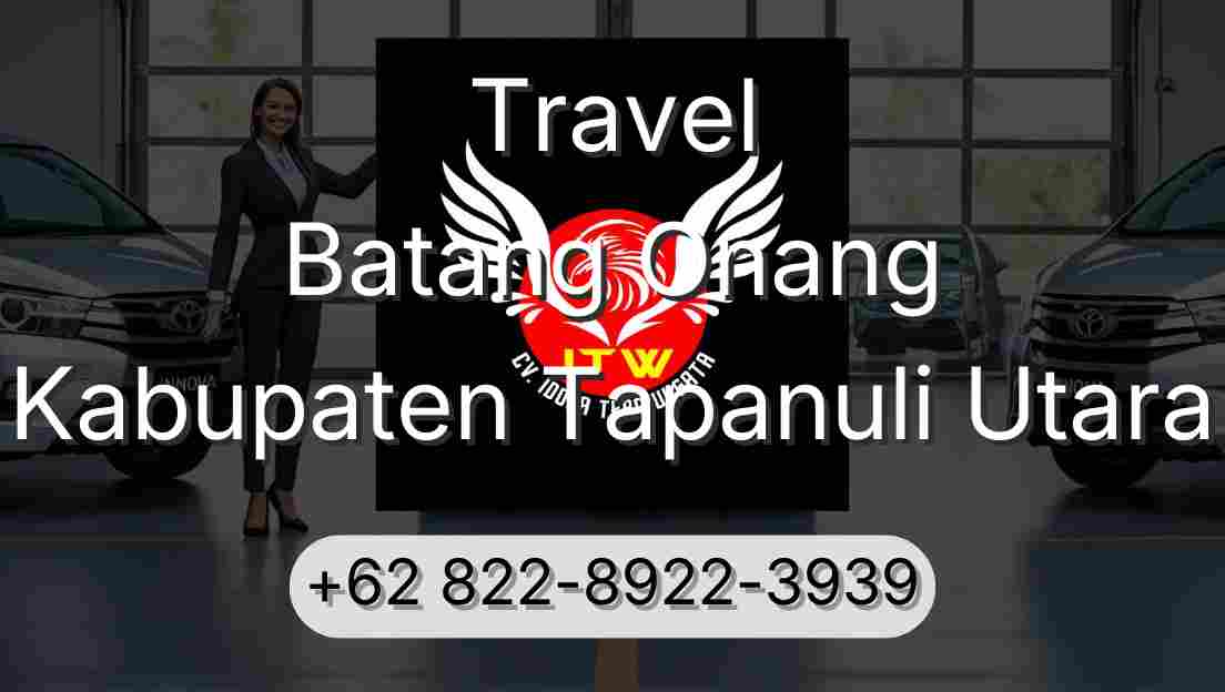 Travel Batang Onang Kabupaten Tapanuli Utara