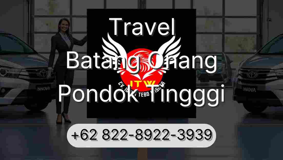Travel Batang Onang Pondok Tingggi