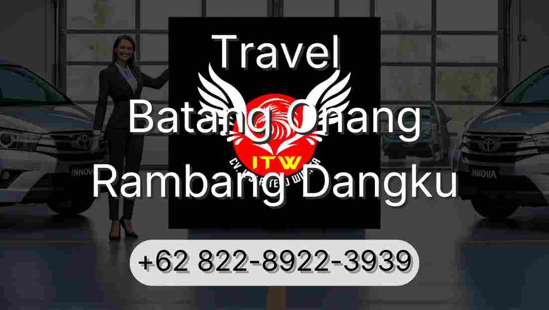Travel Batang Onang Rambang Dangku