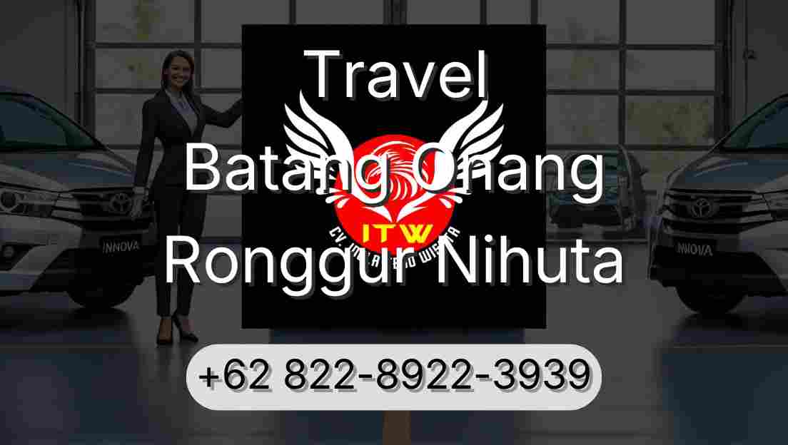 Travel Batang Onang Ronggur Nihuta