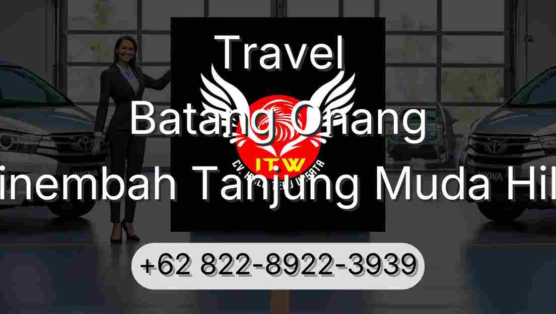 Travel Batang Onang Sinembah Tanjung Muda Hilir