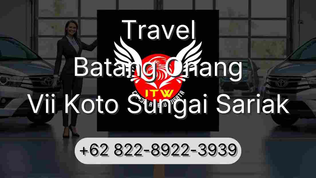 Travel Batang Onang Vii Koto Sungai Sariak