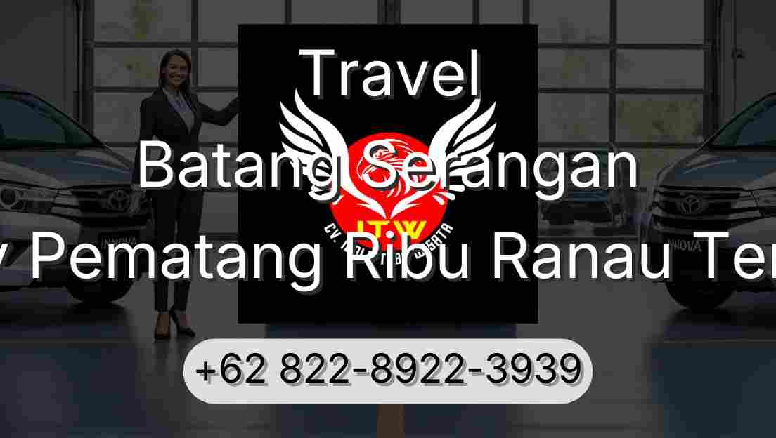 Travel Batang Serangan Buay Pematang Ribu Ranau Tengah