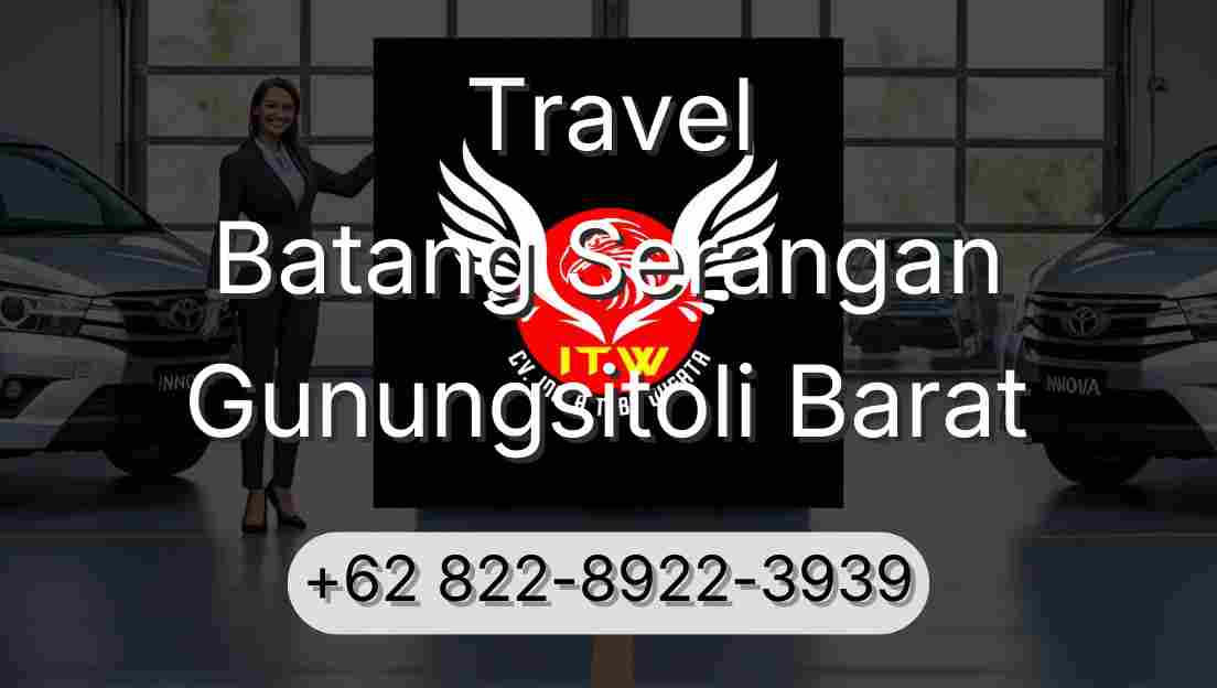 Travel Batang Serangan Gunungsitoli Barat