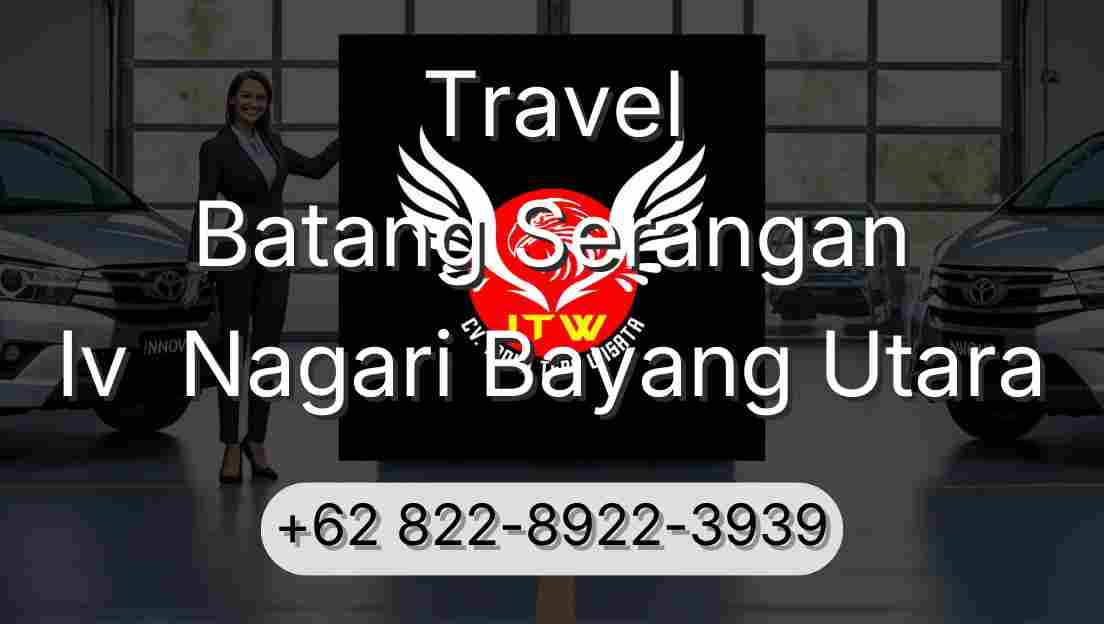 Travel Batang Serangan Iv  Nagari Bayang Utara