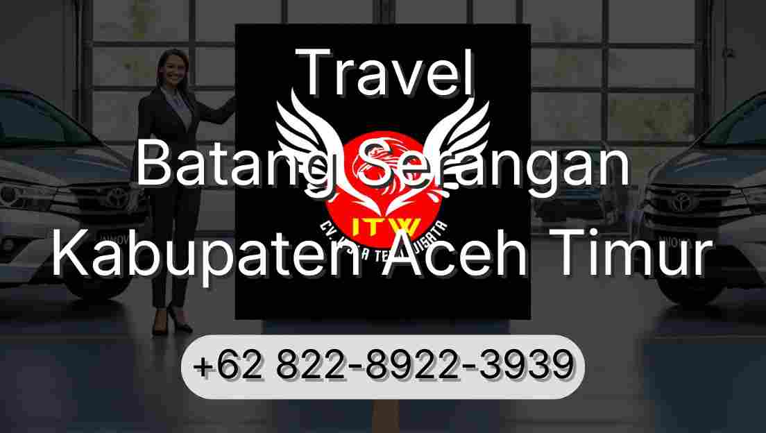 Travel Batang Serangan Kabupaten Aceh Timur