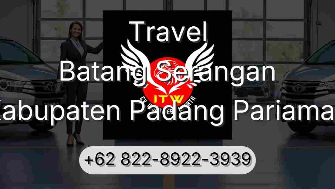 Travel Batang Serangan Kabupaten Padang Pariaman