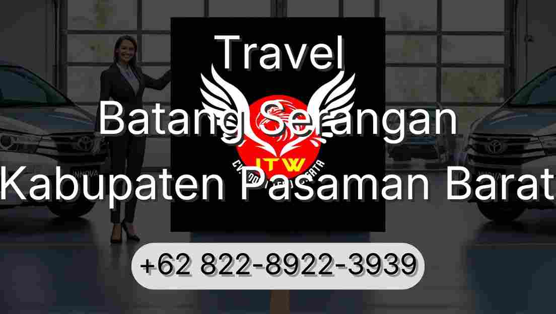 Travel Batang Serangan Kabupaten Pasaman Barat