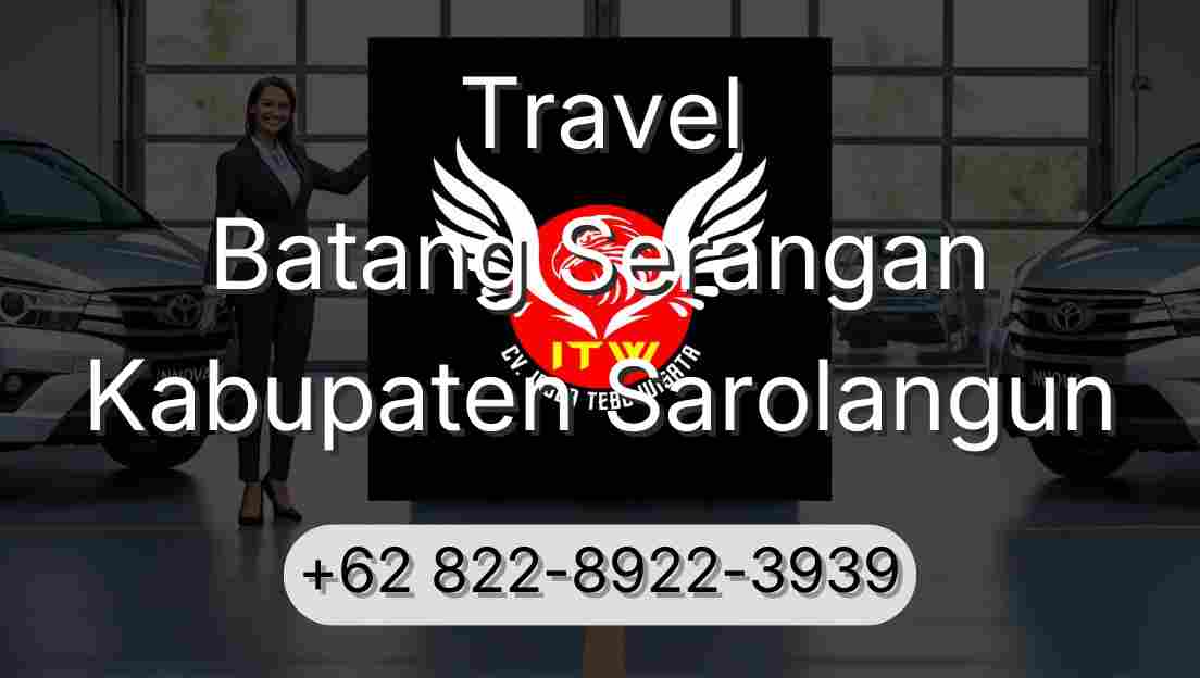 Travel Batang Serangan Kabupaten Sarolangun