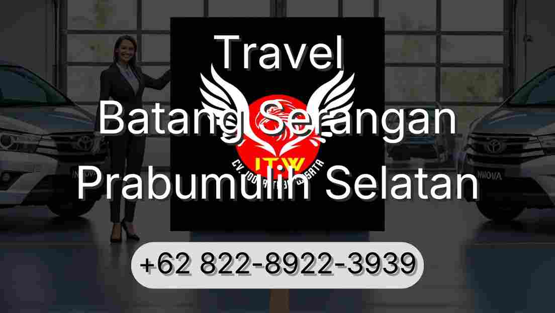 Travel Batang Serangan Prabumulih Selatan