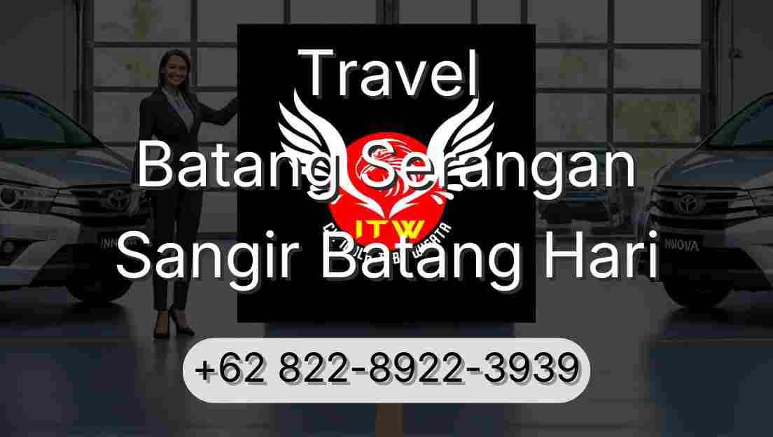 Travel Batang Serangan Sangir Batang Hari