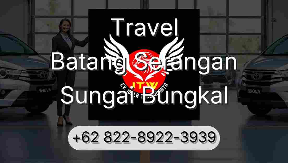 Travel Batang Serangan Sungai Bungkal
