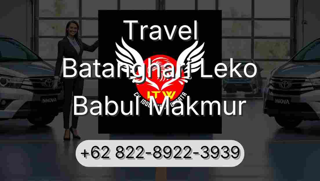 Travel Batanghari Leko Babul Makmur