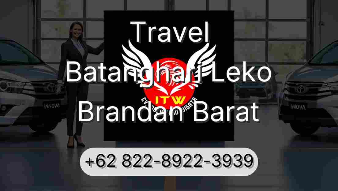 Travel Batanghari Leko Brandan Barat